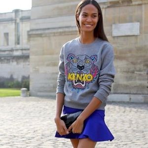 Kenzo Tiger Sweatshirt Grey Size Large